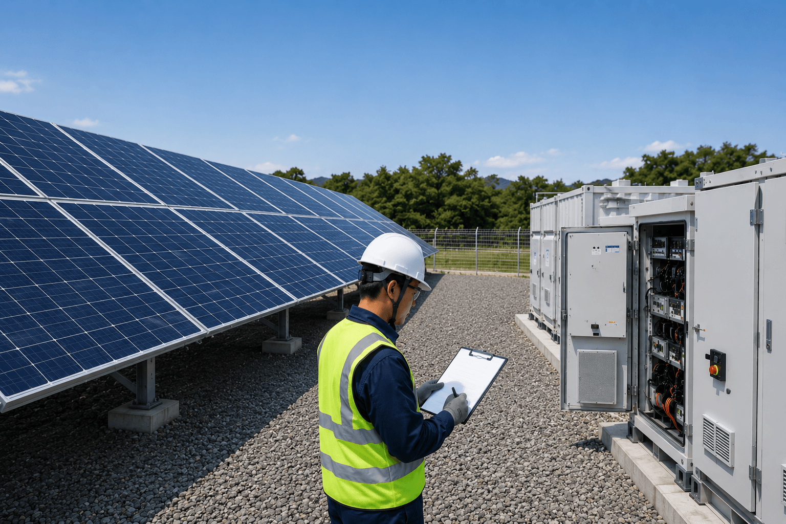 PV/ESS pre-inspection